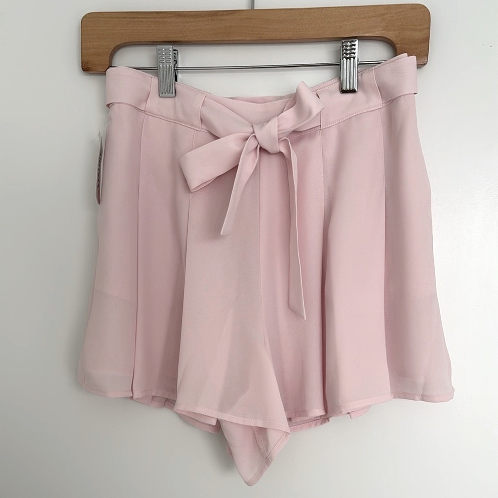 Aritzia Sunday Best Magnolia Pleated Feminine Shorts with Pockets